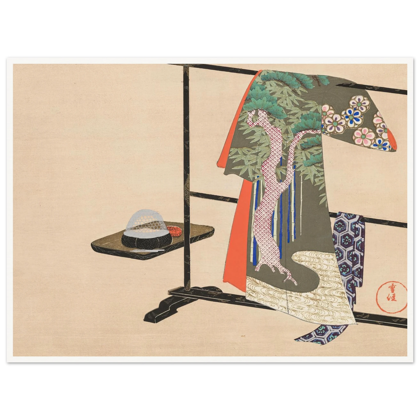 A Thousand Grasses Pl.05 (1900) Art Print | Kamisaka Sekka-Quipham Collections