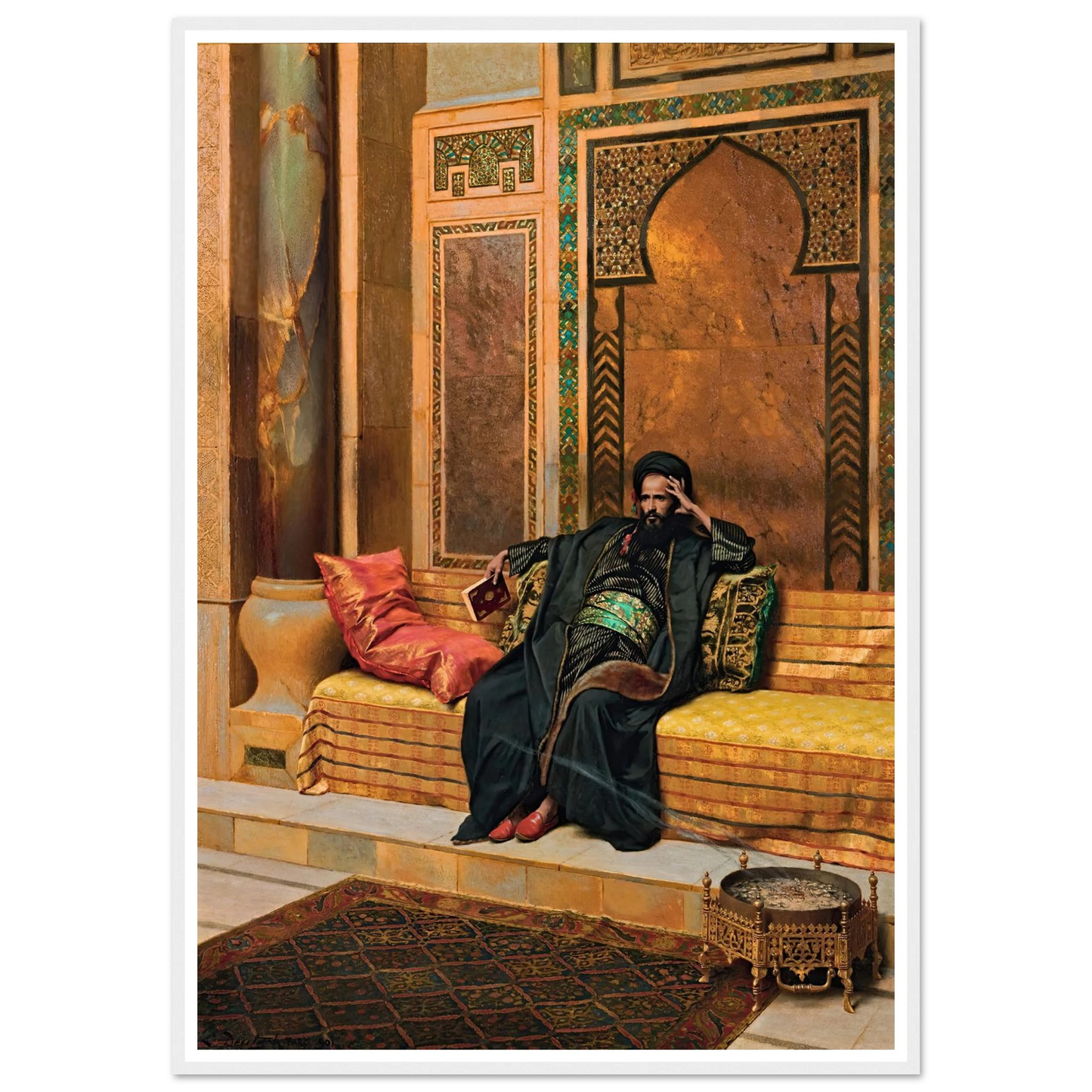 The Scholar (1901) Art Print | Ludwig Deutsch-Quipham Collections