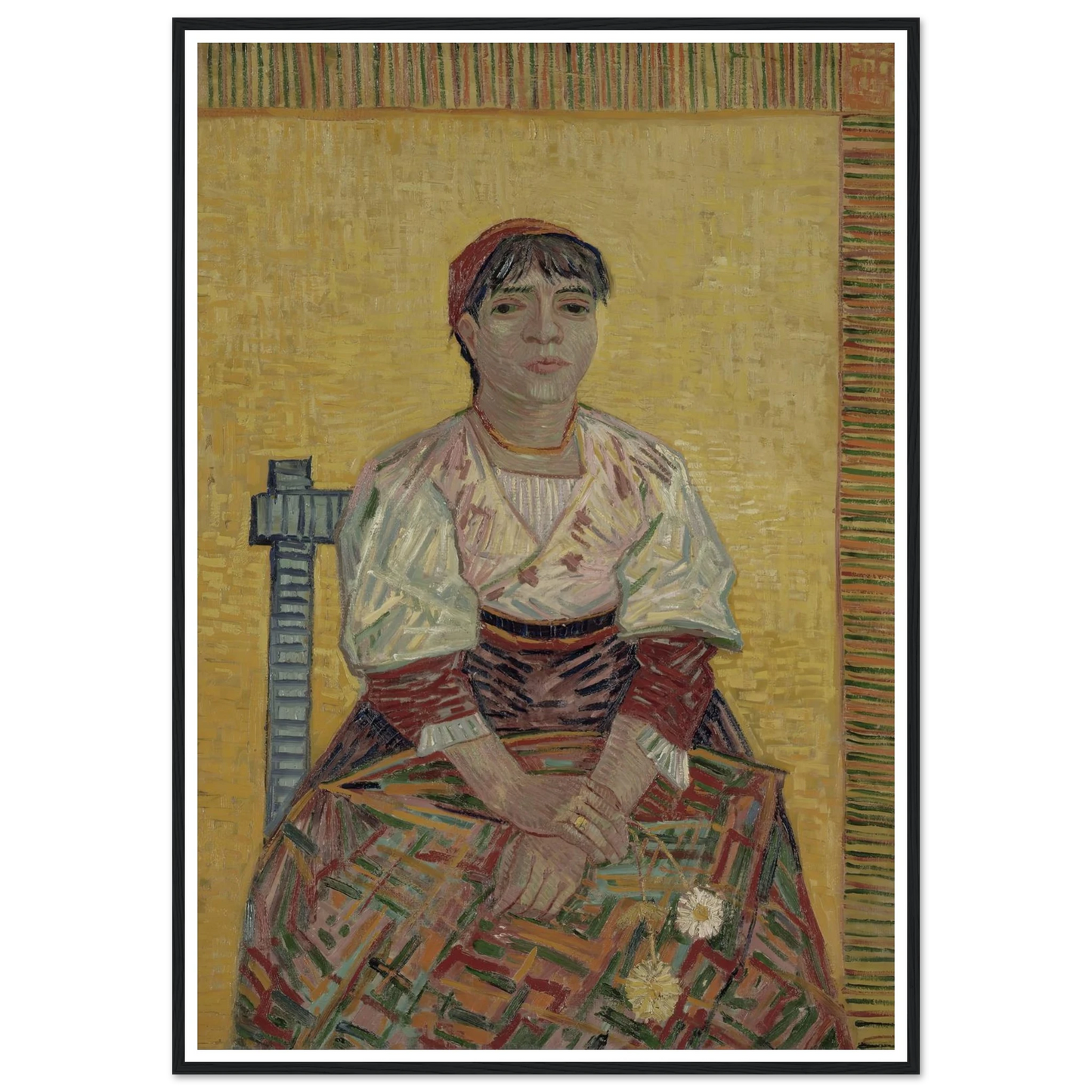 The Italian Woman (1887) Art Print | Vincent van Gogh-Quipham Collections