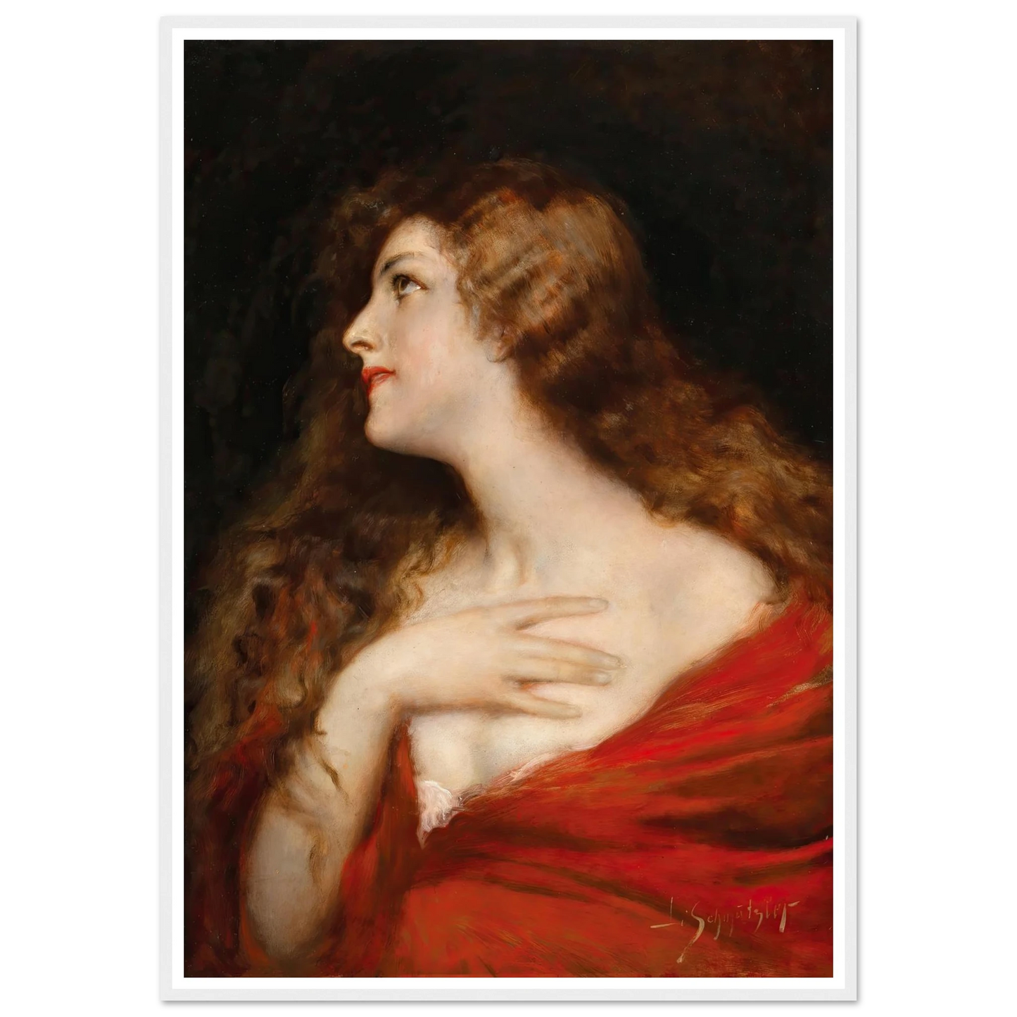 Temptation Art Print | Leopold Schmutzler-Quipham Collections