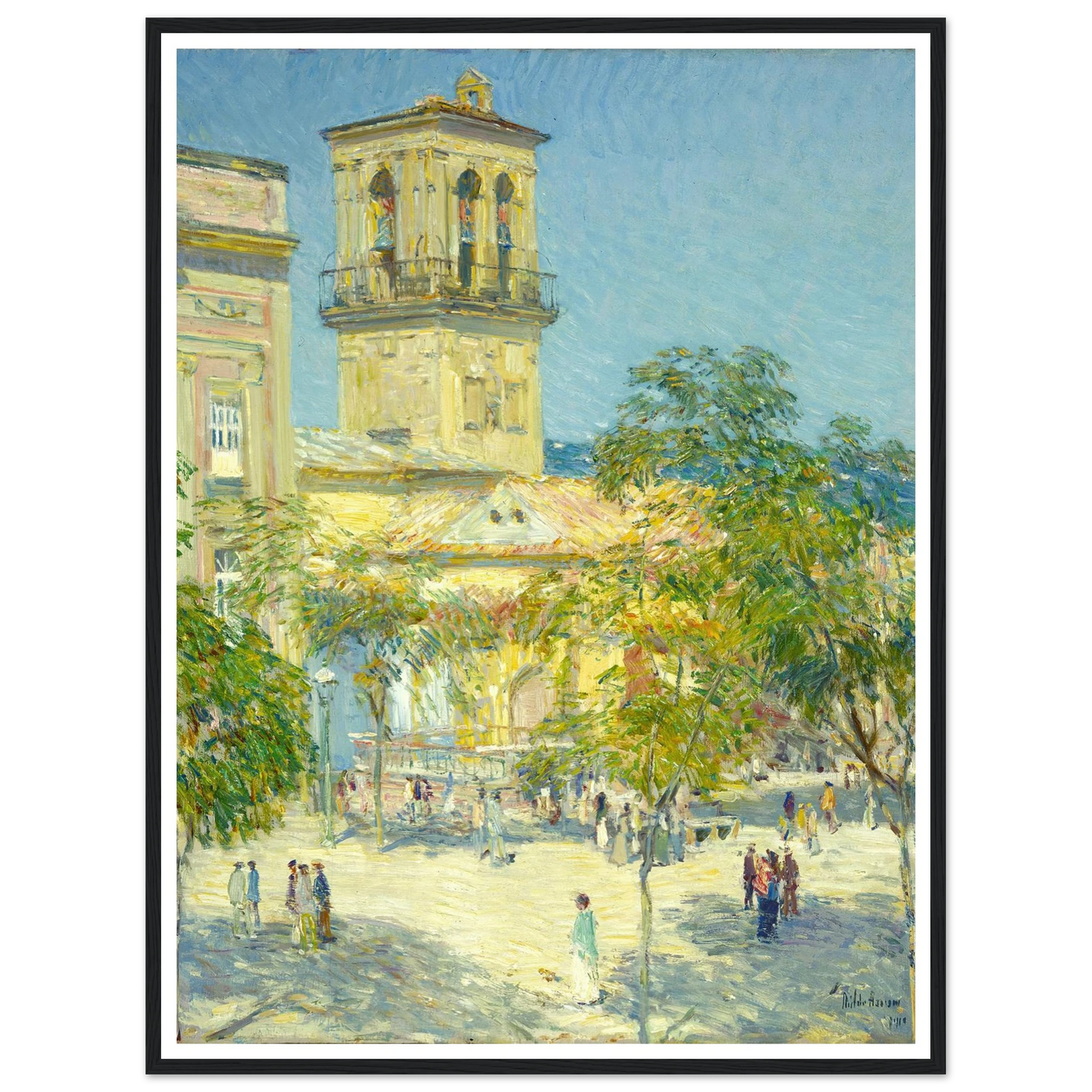 Street of the Great Captain, Córdoba (1910) Art Print | Childe Hassam-Quipham Collections