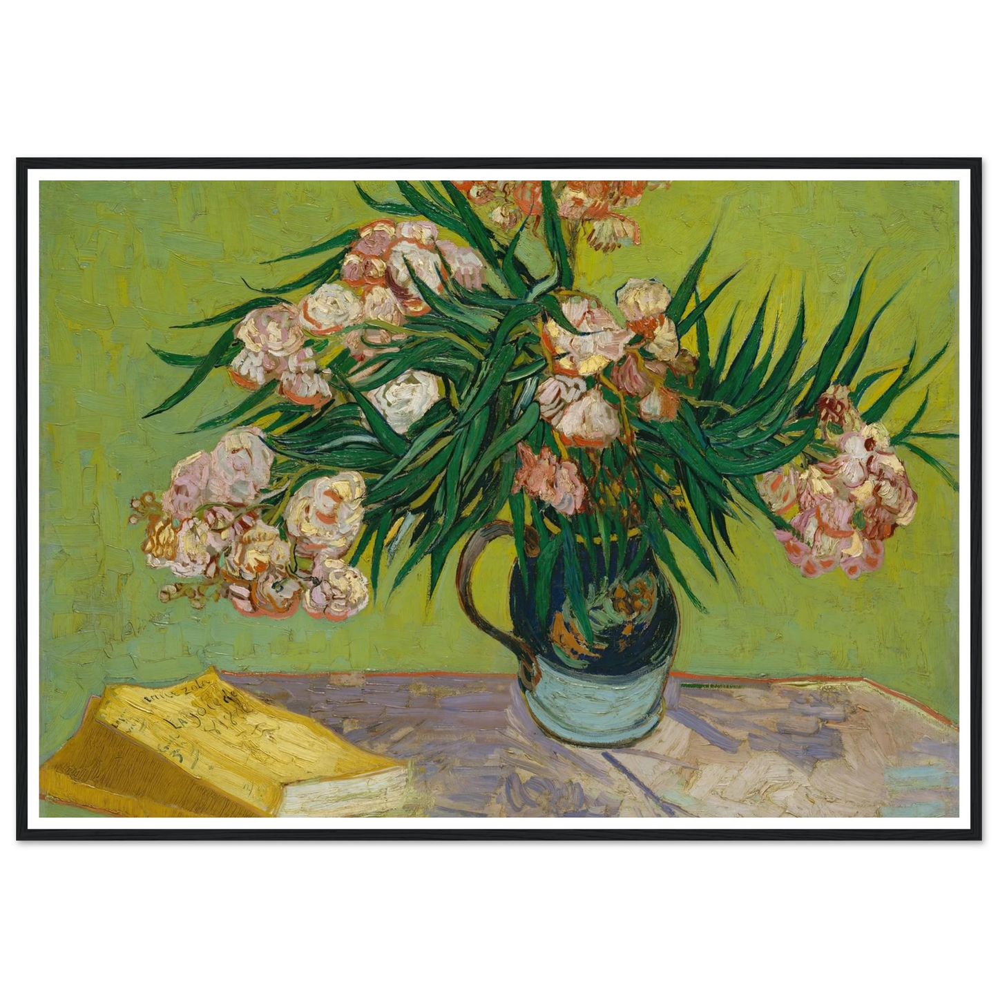 Oleanders (1888) Art Print | Vincent van Gogh-Quipham Collections