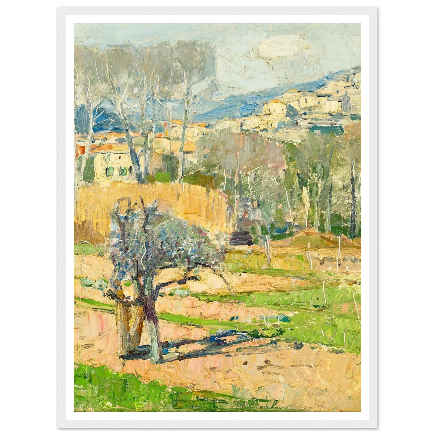 Cagnes (1934) Art Print | Carl Moll-Quipham Collections