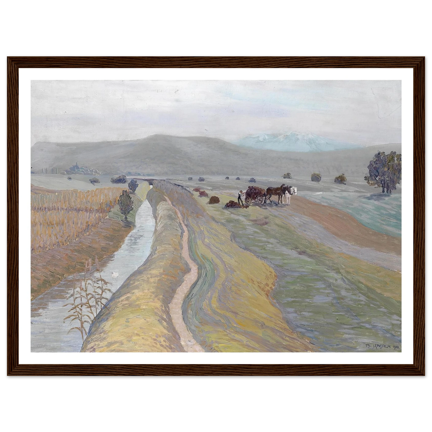 Auf dem Feld (1910) Art Print | Max Kahrer-Quipham Collections