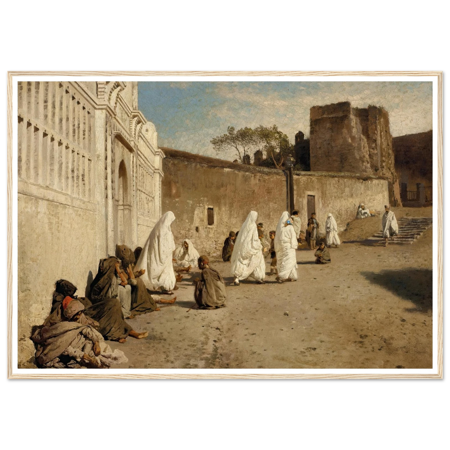 Entrance into the Alhambra, Spain Art Print | Hermann Ottomar Herzog-Quipham Collections