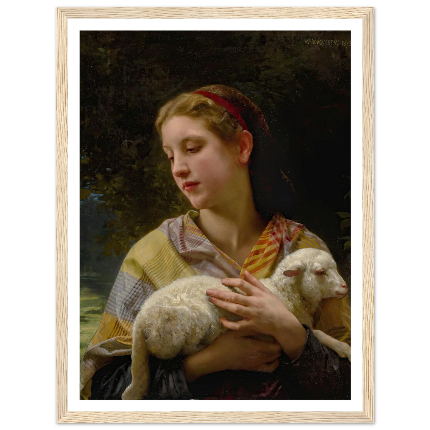 Innocence (1873) Art Print | William Bouguereau-Quipham Collections