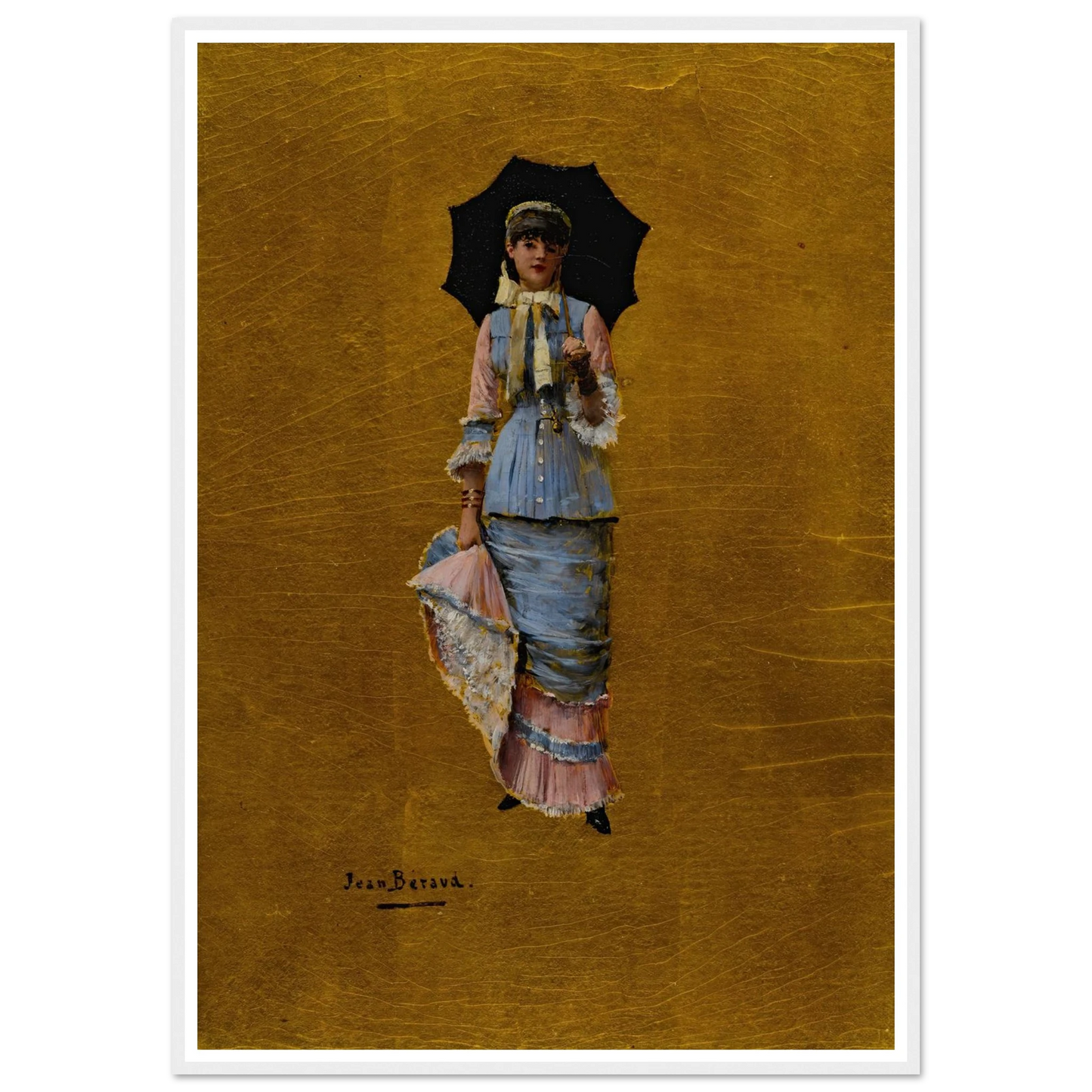 Jeune femme a l’ombrelle Art Print | Jean Beraud-Quipham Collections