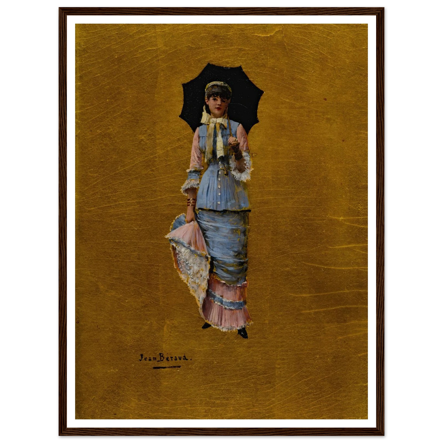 Jeune femme a l’ombrelle Art Print | Jean Beraud-Quipham Collections