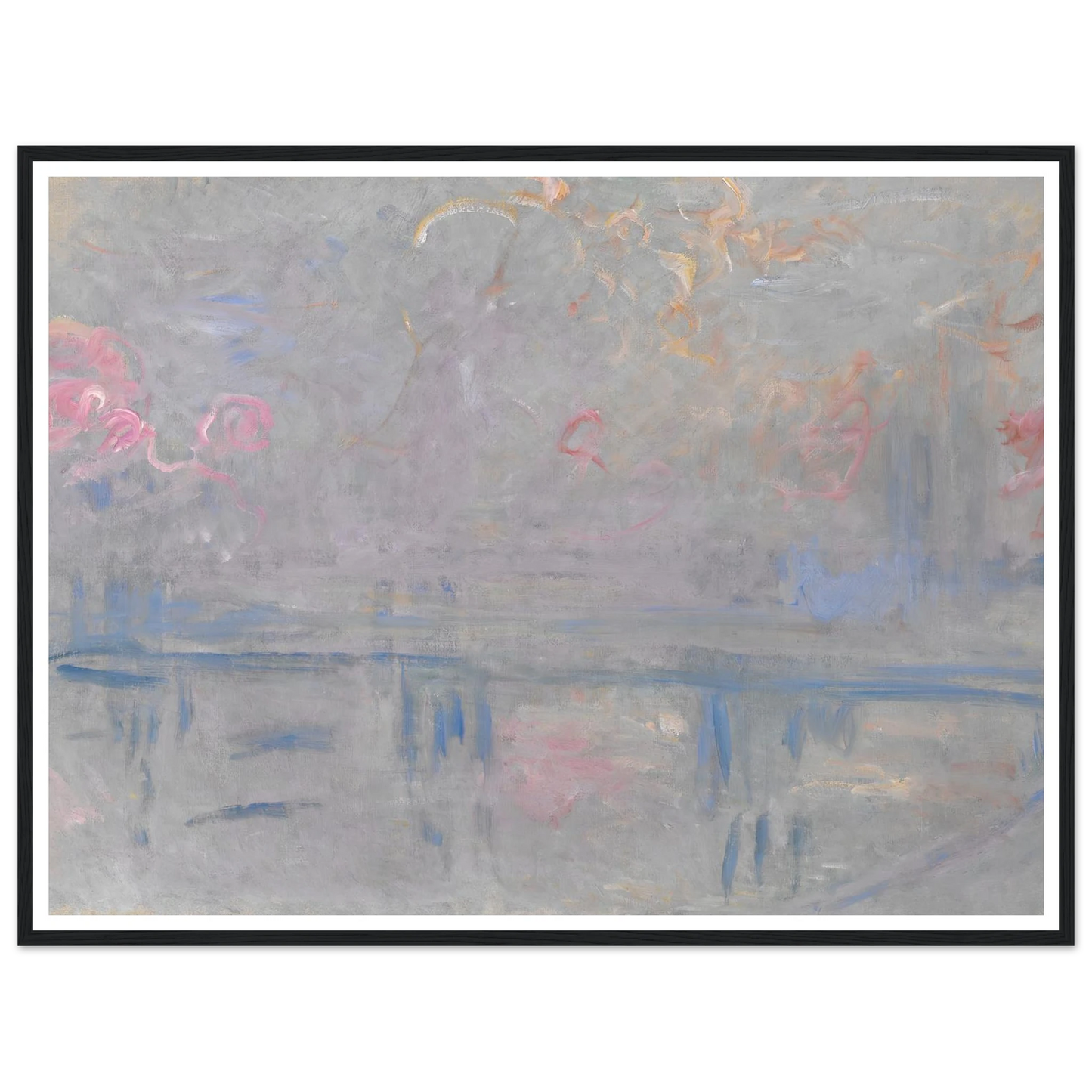Charing Cross Bridge (1900) Art Print | Claude Monet-Quipham Collections