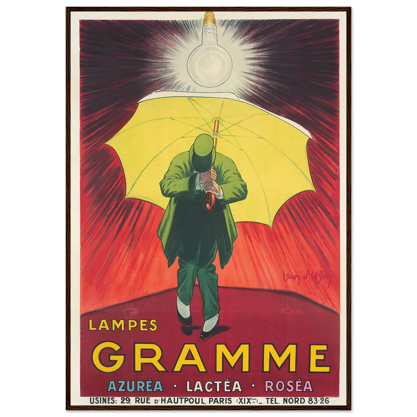 Lampes Gramme (1924) Art Print | Jean Dylen-Quipham Collections