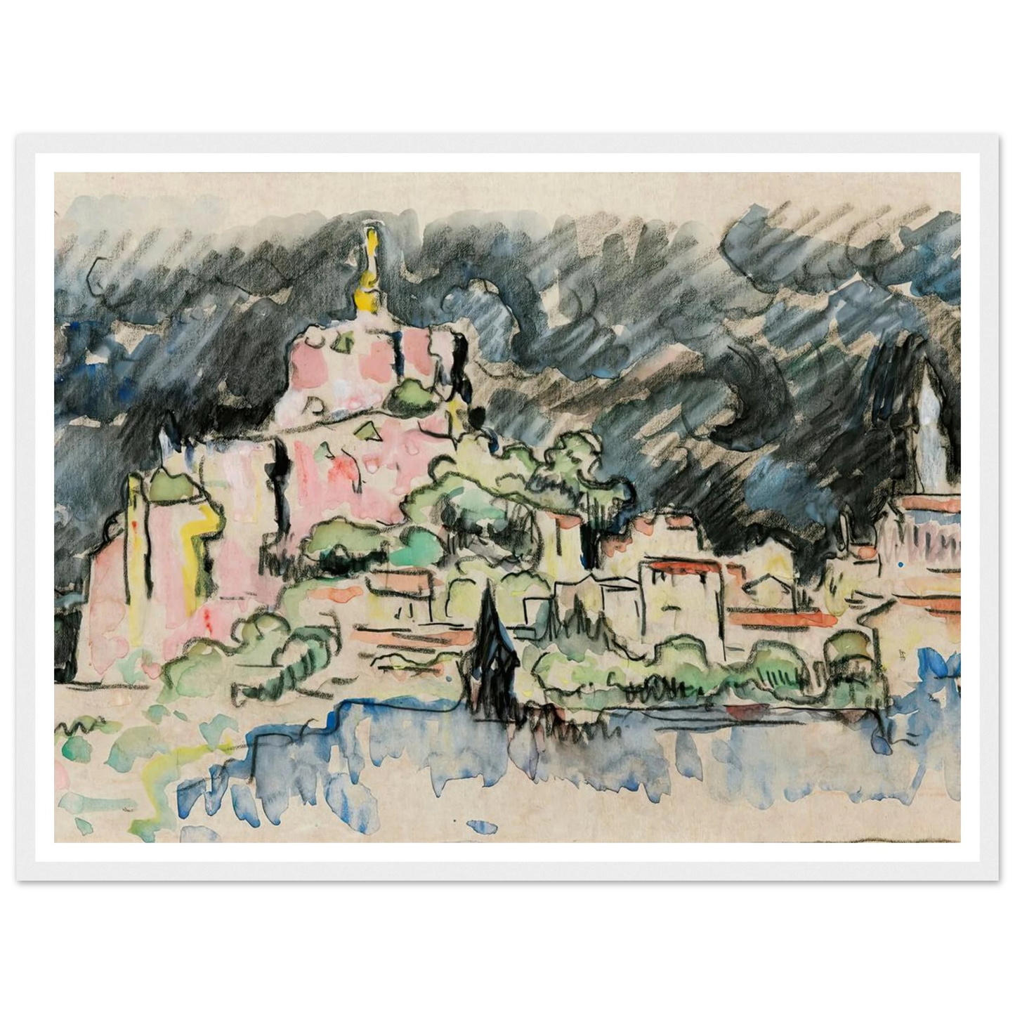 Le Puy-En-Velay, Ciel D’orage Art Print | Paul Signac-Quipham Collections