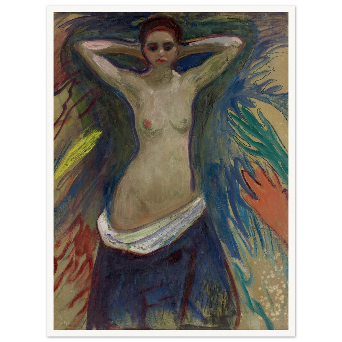The Hands (1893–94) Art Print | Edvard Munch-Quipham Collections