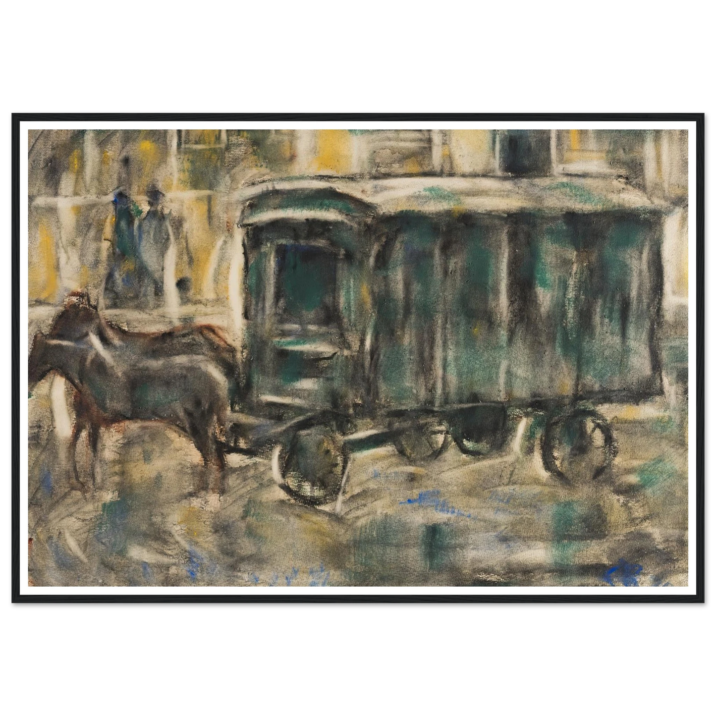 Möbelwagen (1919) Art Print | Christian Rohlfs-Quipham Collections