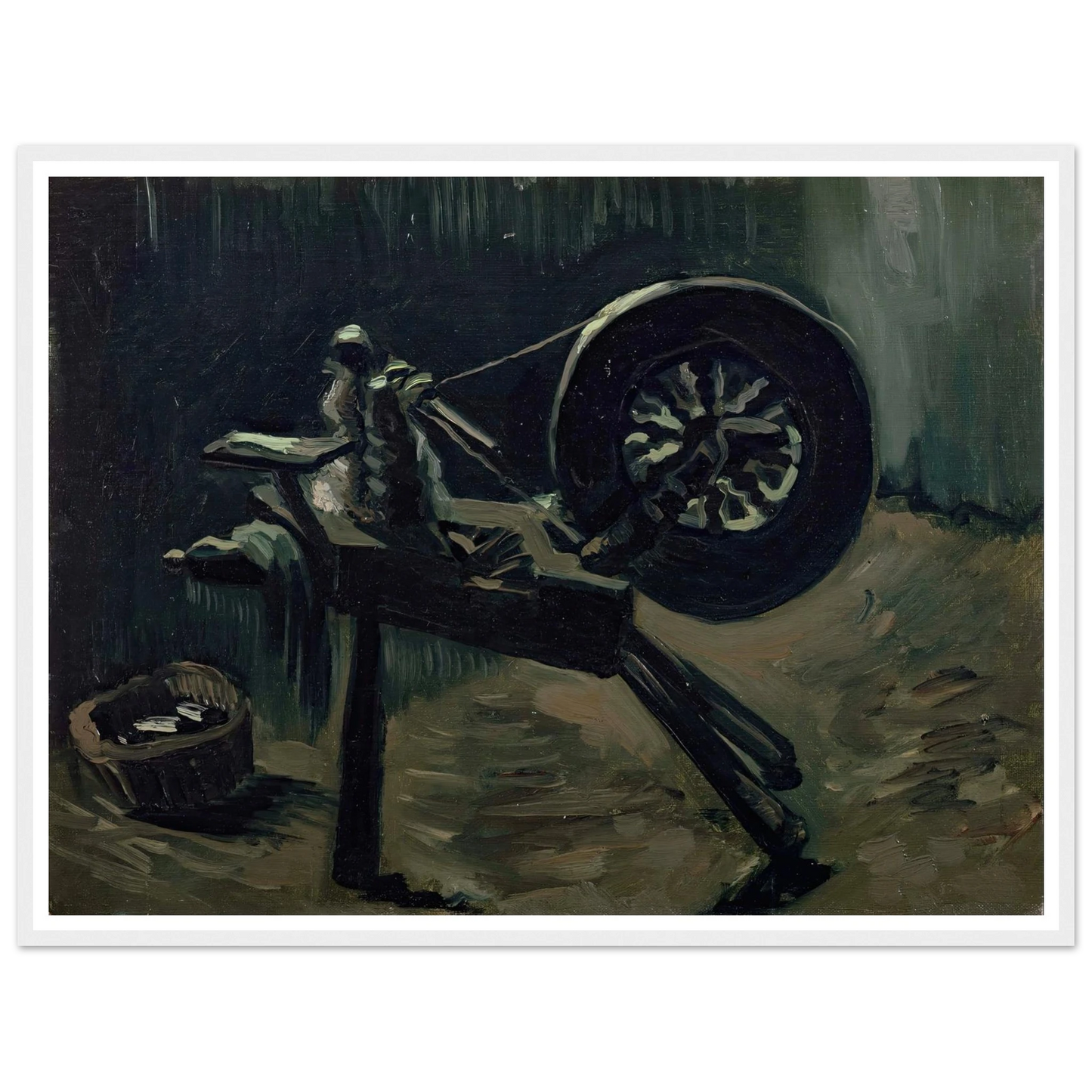 Bobbin winder (1885) Art Print | Vincent van Gogh-Quipham Collections