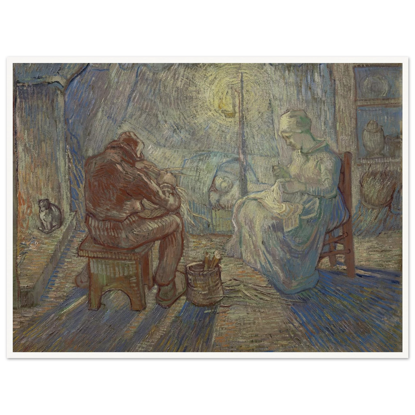Night (After Millet) Art Print | Vincent van Gogh-Quipham Collections