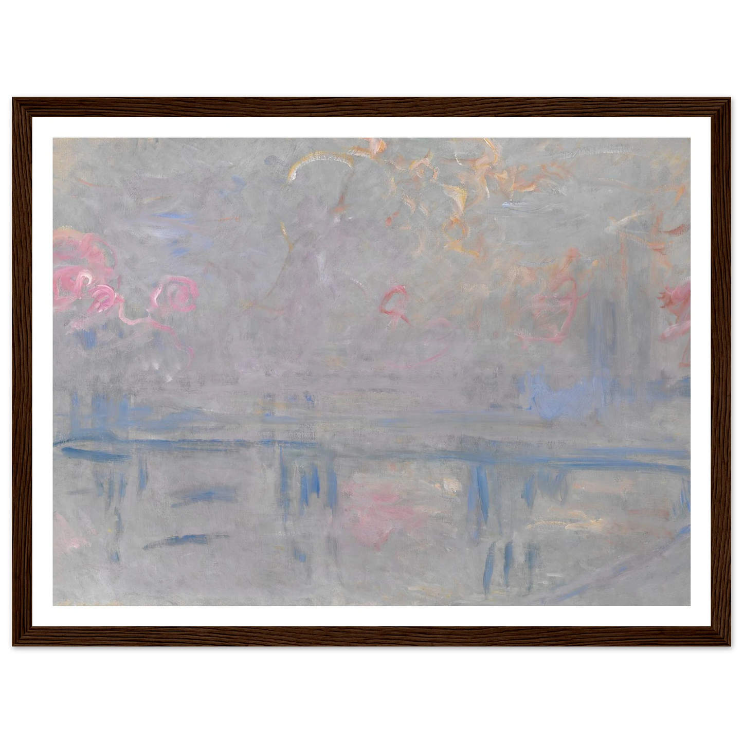 Charing Cross Bridge (1900) Art Print | Claude Monet-Quipham Collections