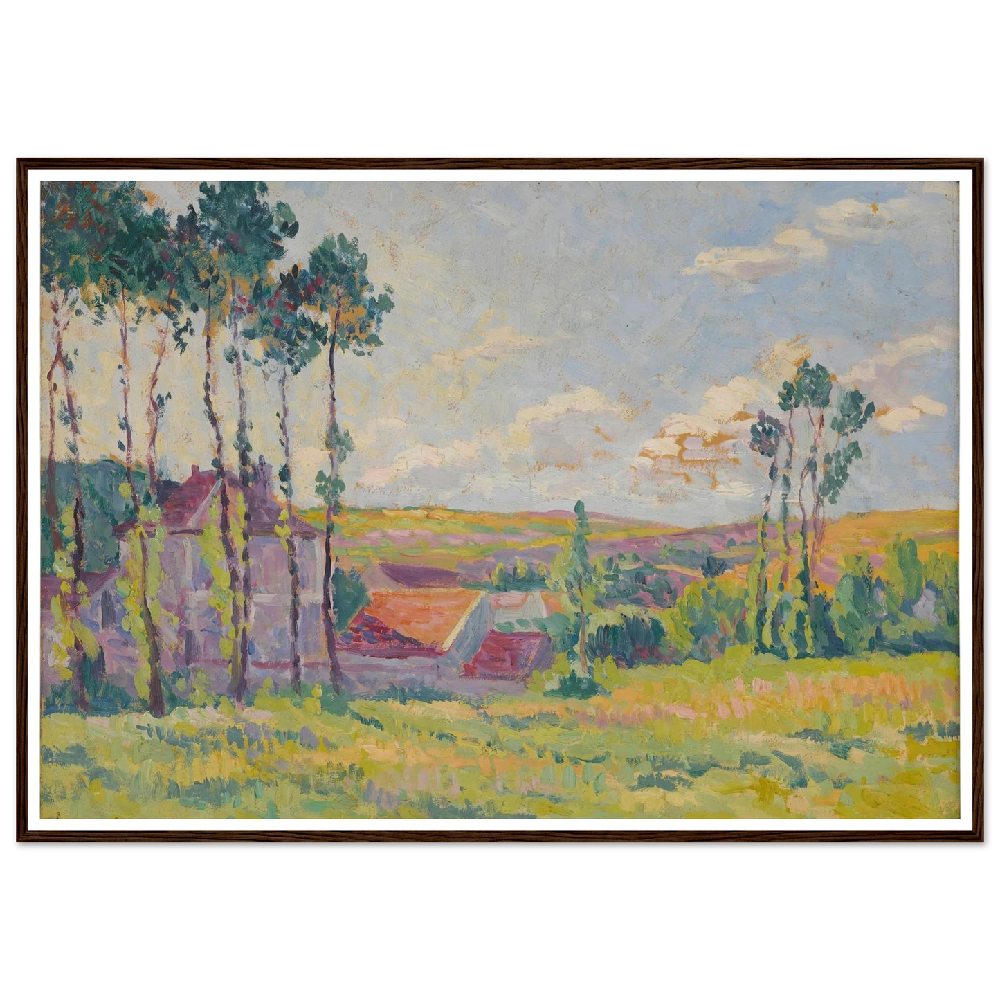 Moulineux, la teinderie (1903) Art Print | Maximilien Luce-Quipham Collections