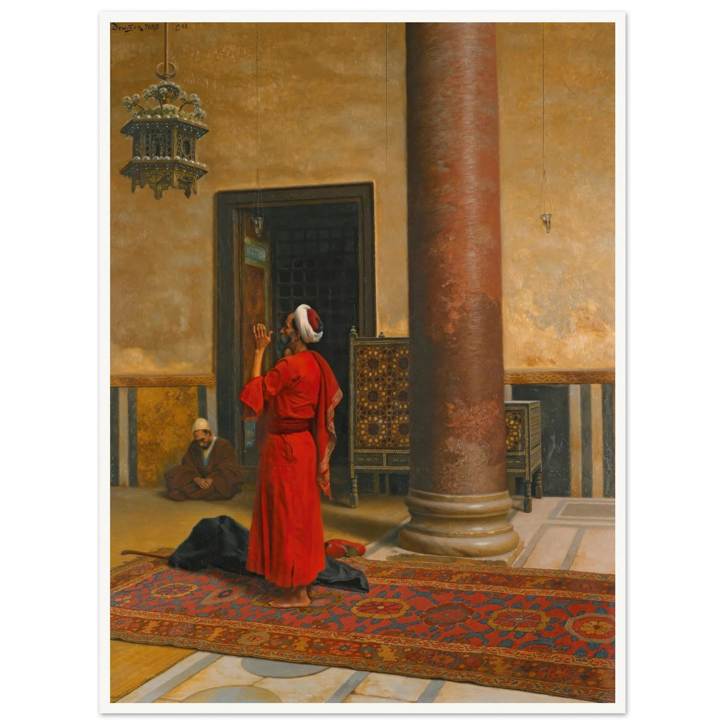 Morning Prayers (1902) Art Print | Ludwig Deutsch-Quipham Collections