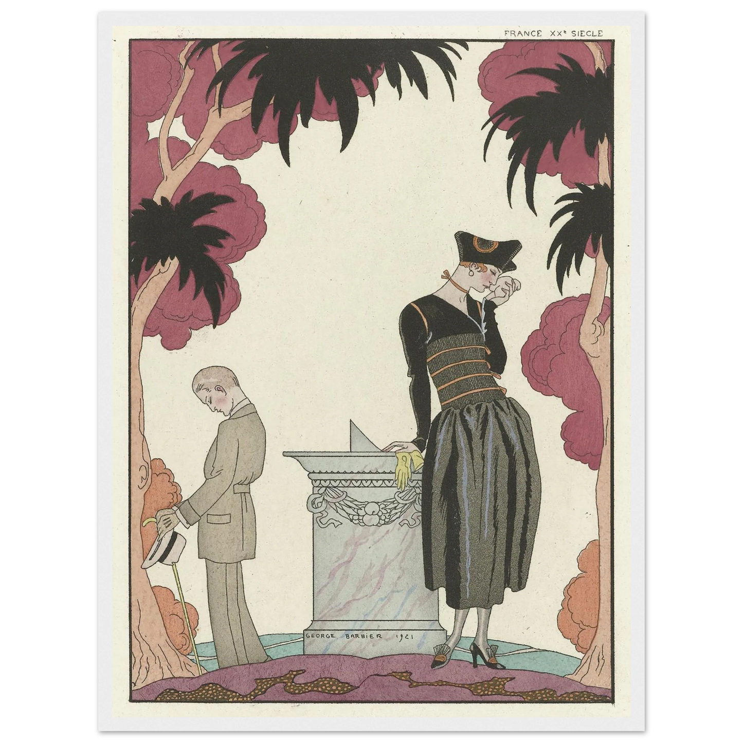 Le Cadran Solaire (1921) Art Print | George Barbier-Quipham Collections