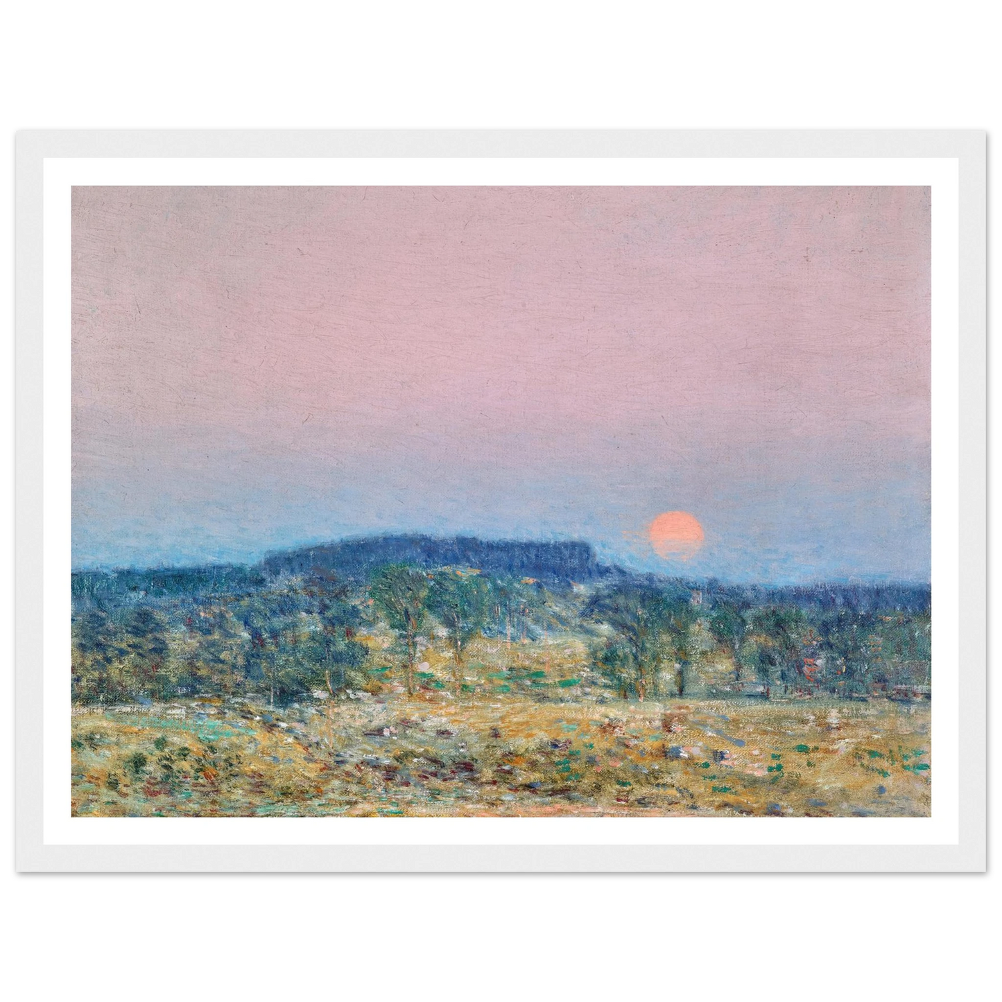 September Moonrise (1900) Art Print | Childe Hassam-Quipham Collections