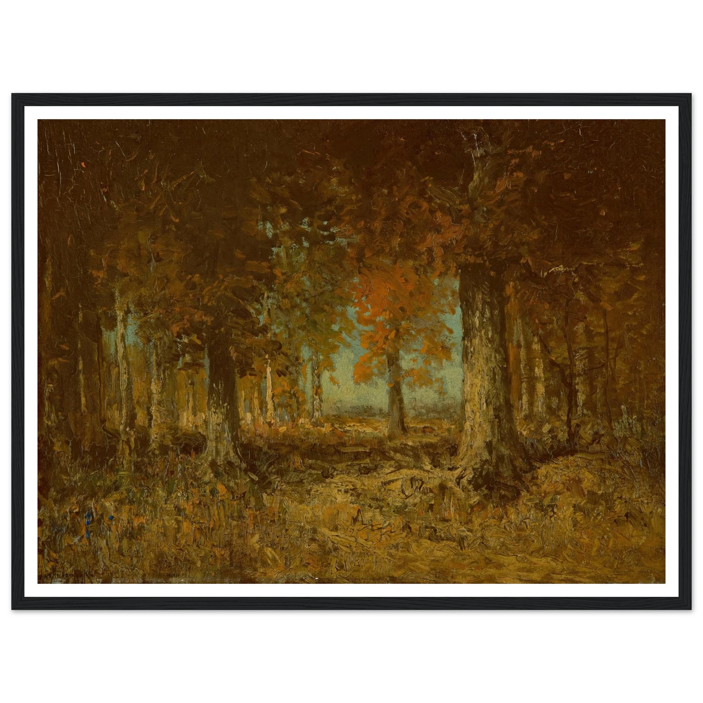 Edge of the Woods (1908) Art Print | Julian Onderdonk-Quipham Collections