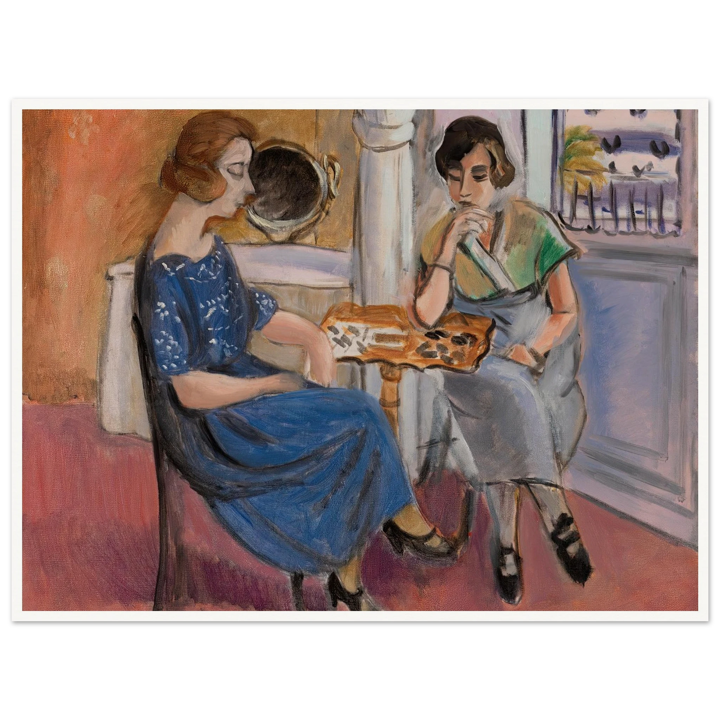 Domino Players (1921) Art Print | Henri Matisse-Quipham Collections