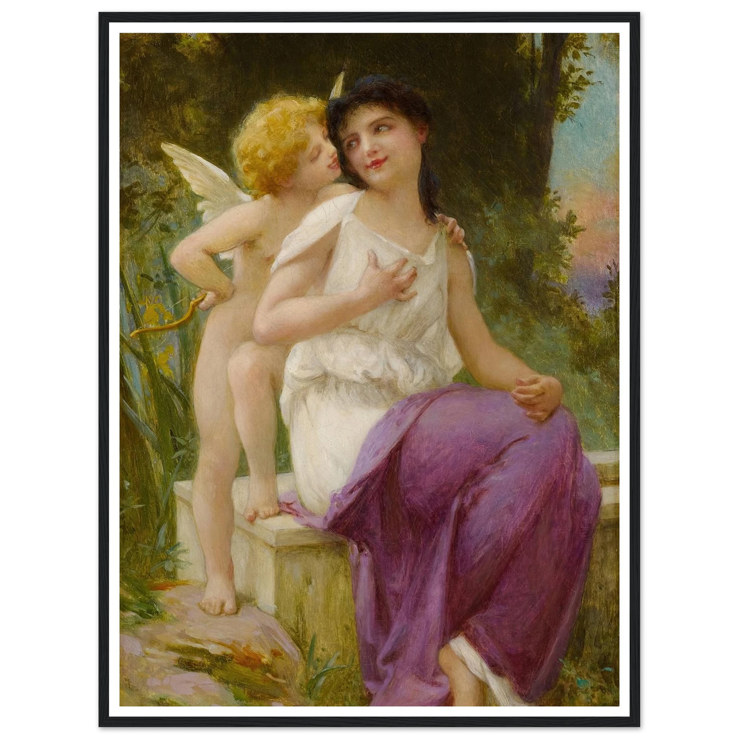 Vénus et l’Amour Art Print | Guillaume Seignac-Quipham Collections