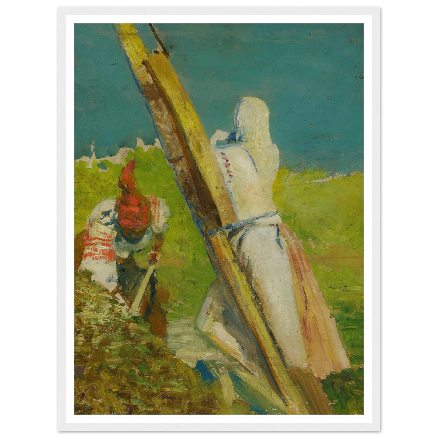 At the shadoof Art Print | Jacek Malczewski-Quipham Collections