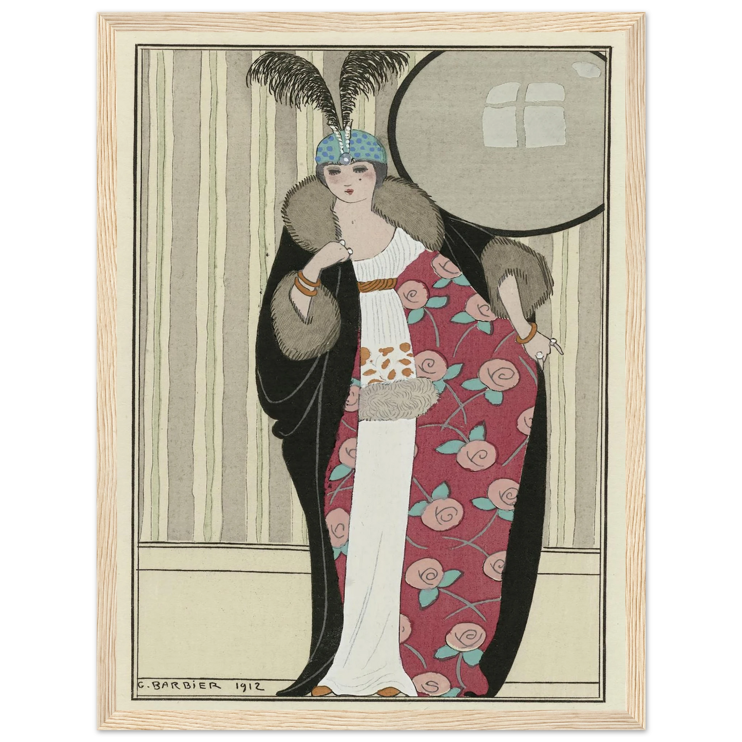 Journal des Dames et des Modes; the Fashion Illustrators (1912) Art Print | George Barbier-Quipham Collections
