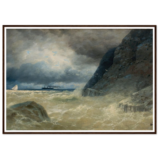 Sea (1897) Art Print | Ivan Konstantinovich Aivazovsky-Quipham Collections
