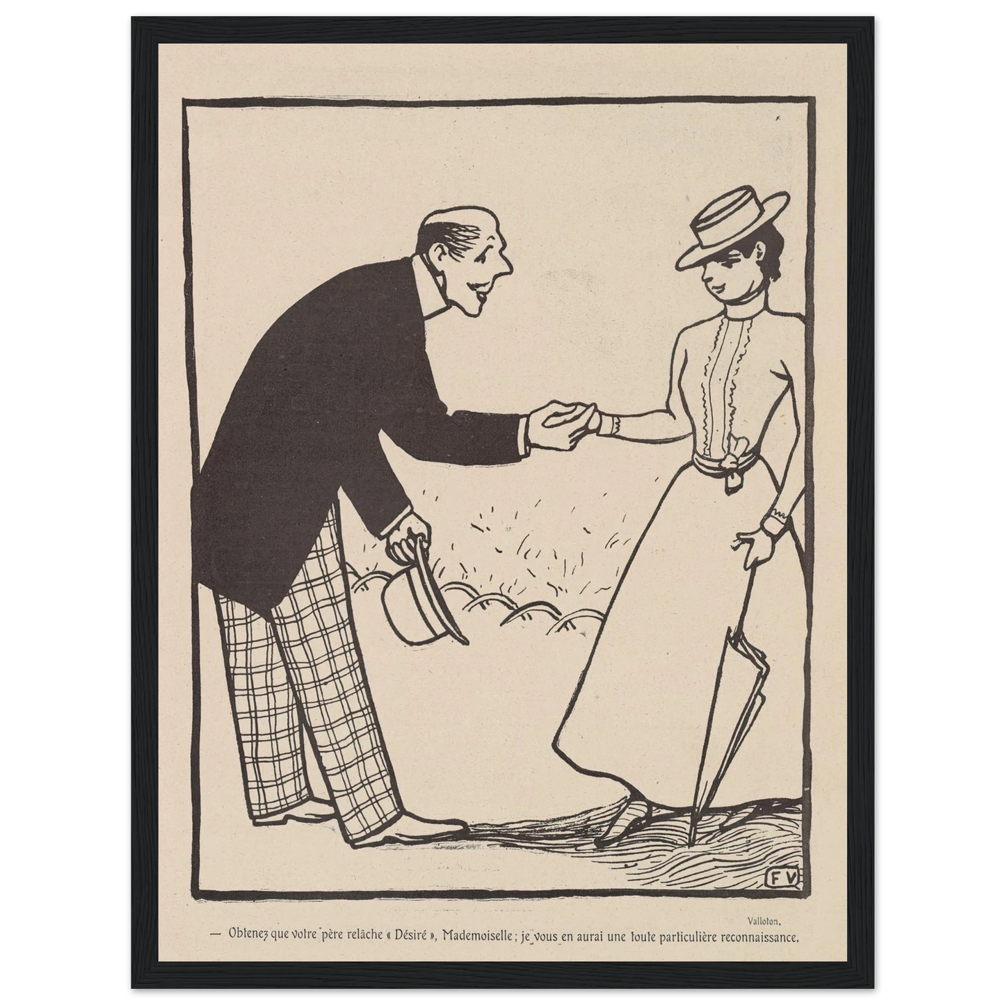 1er août 1903 Art Print | Felix Vallotton-Quipham Collections