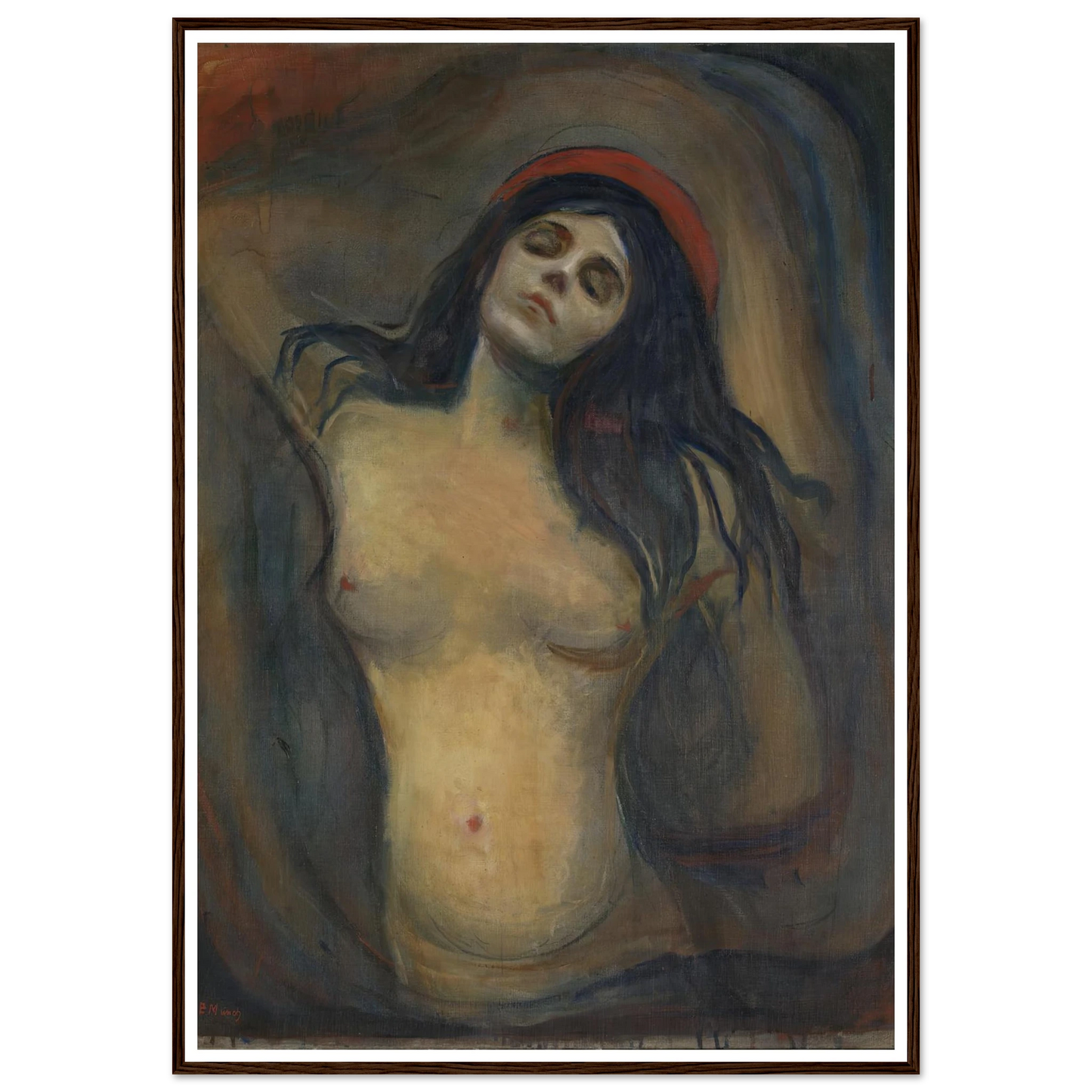 Madonna (1894) Art Print | Edvard Munch-Quipham Collections