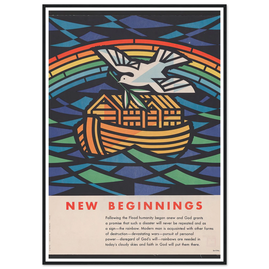 New beginnings (1955) Art Print | Joseph Binder-Quipham Collections