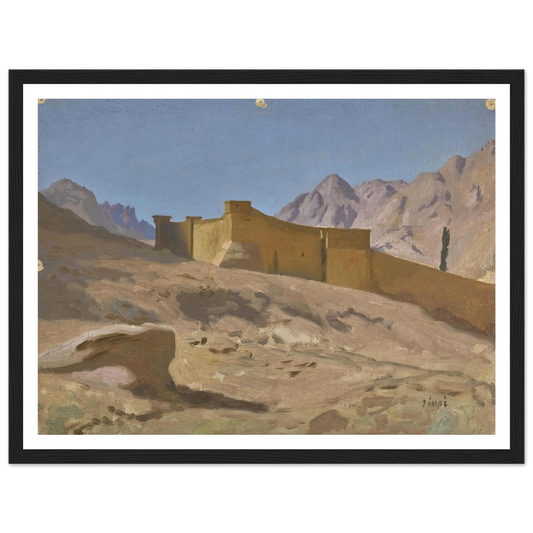Le monastère de Sainte-Catherine Art Print | Jean Leon Gerome-Quipham Collections
