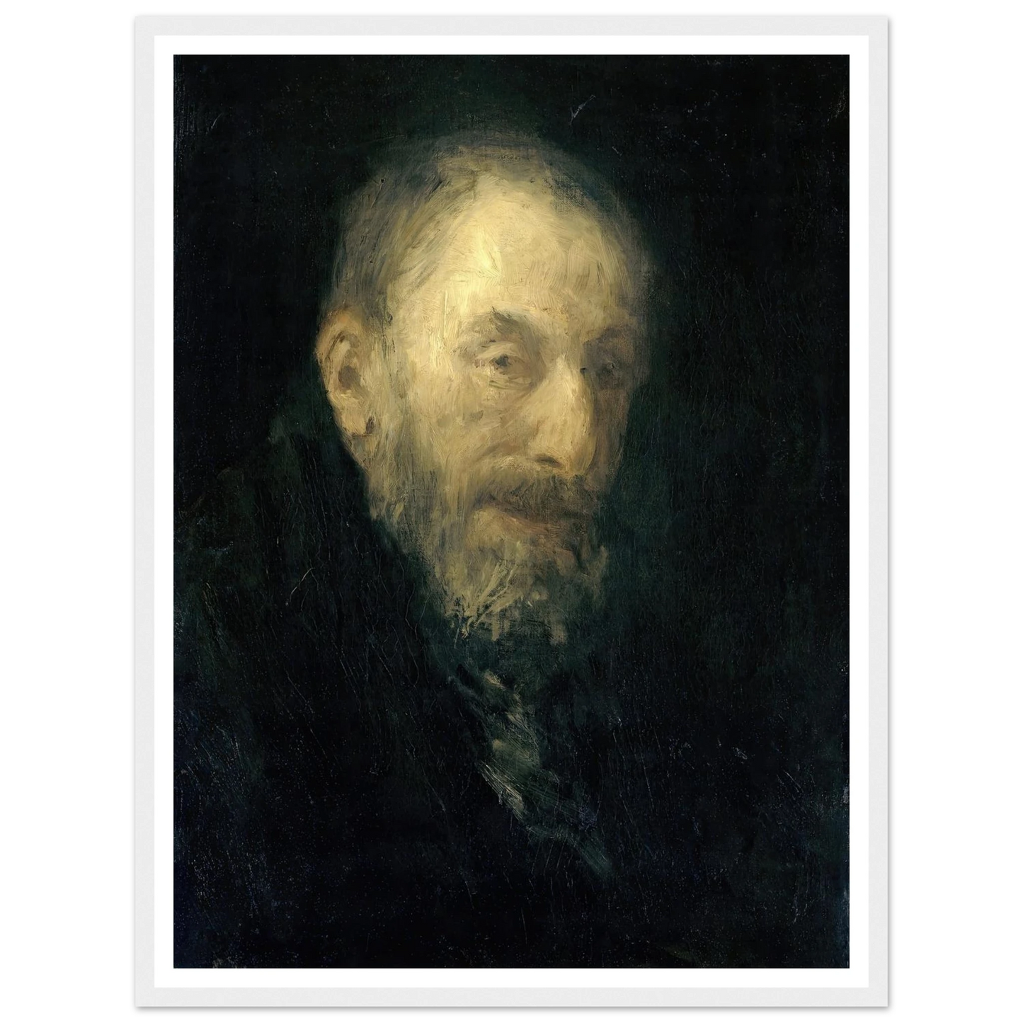 ‘Old Isaac’ (1896) Art Print | Jozef Israels-Quipham Collections