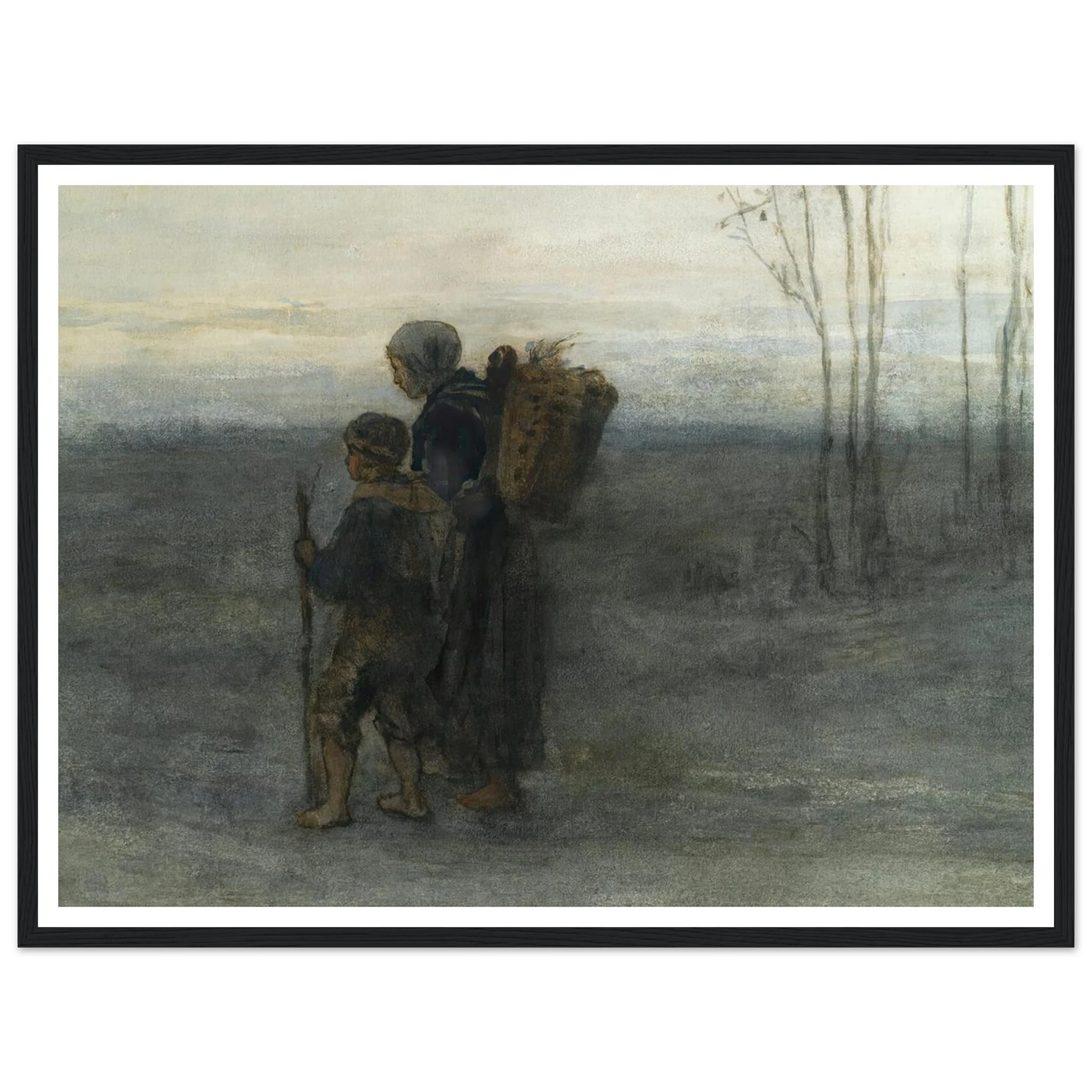 Homeward bound Art Print | Jozef Israels-Quipham Collections