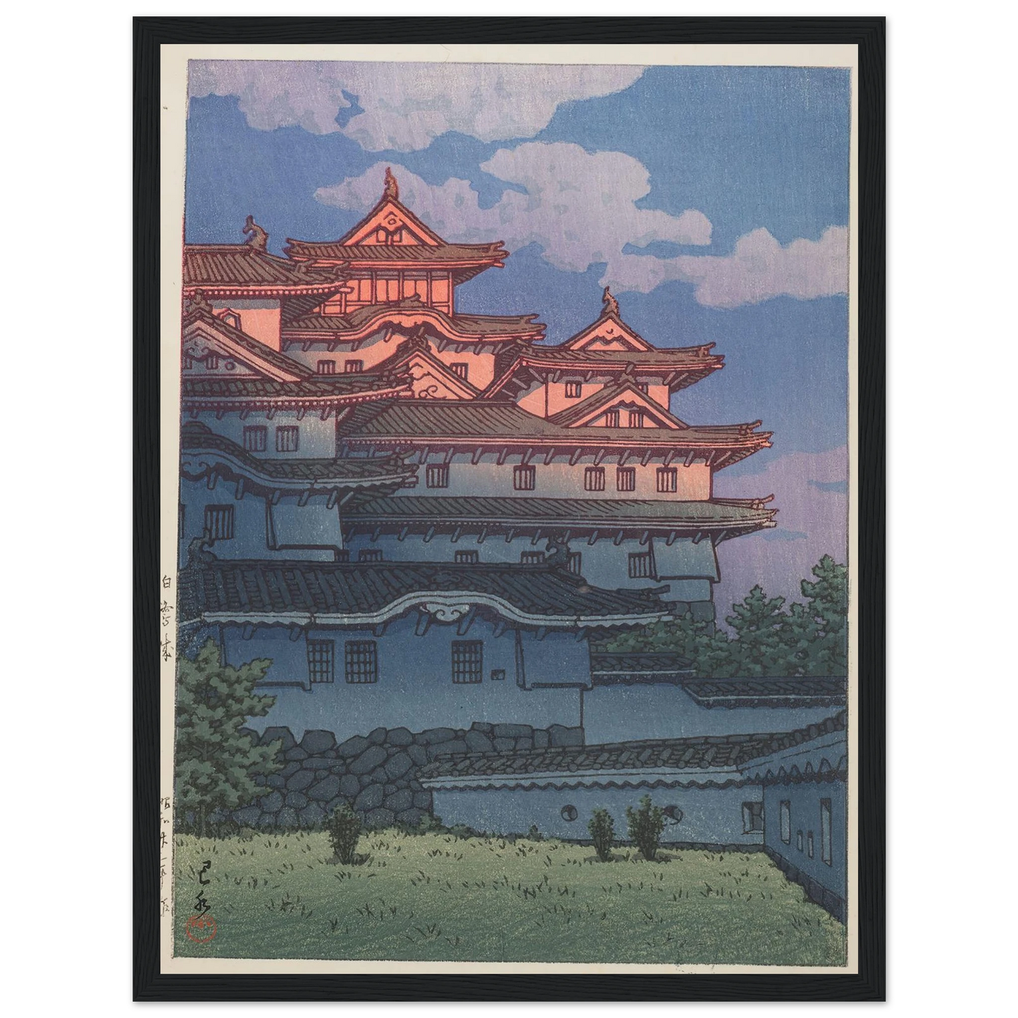 Shirasagijo (Shirasagi Castle) (1948)Art Print | Kawase Hasui-Quipham Collections