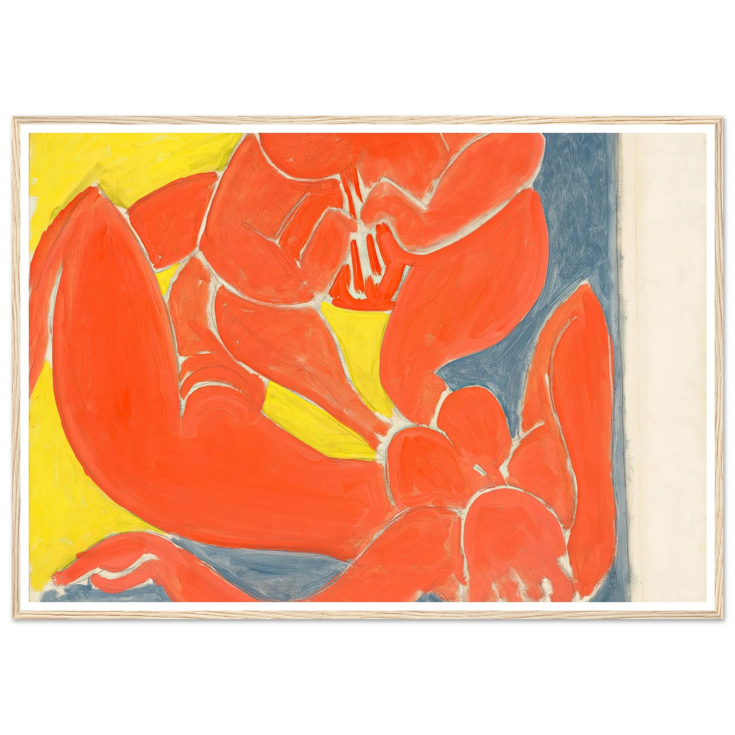 Nymphe et faune rouge (1939) Art Print | Henri Matisse-Quipham Collections