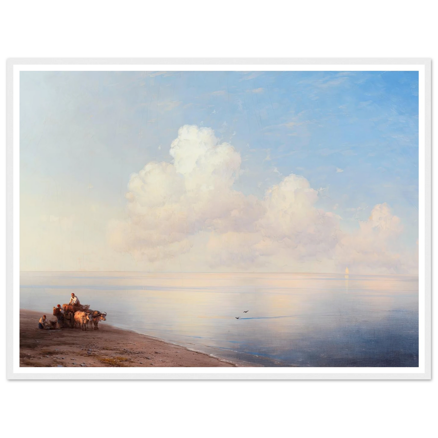 Ruhige See (1887) Art Print | Ivan Konstantinovich Aivazovsky-Quipham Collections