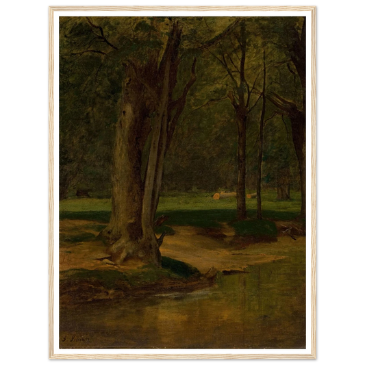 Trout Stream, North Conway (circa 1875-76) Art Print | George Inness-Quipham Collections