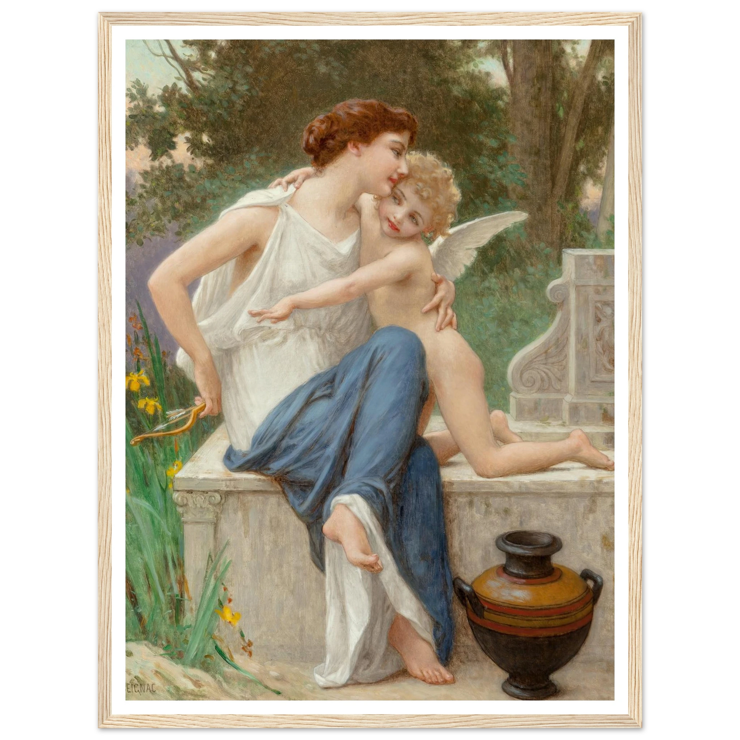 Disarming Cupid Art Print | Guillaume Seignac-Quipham Collections