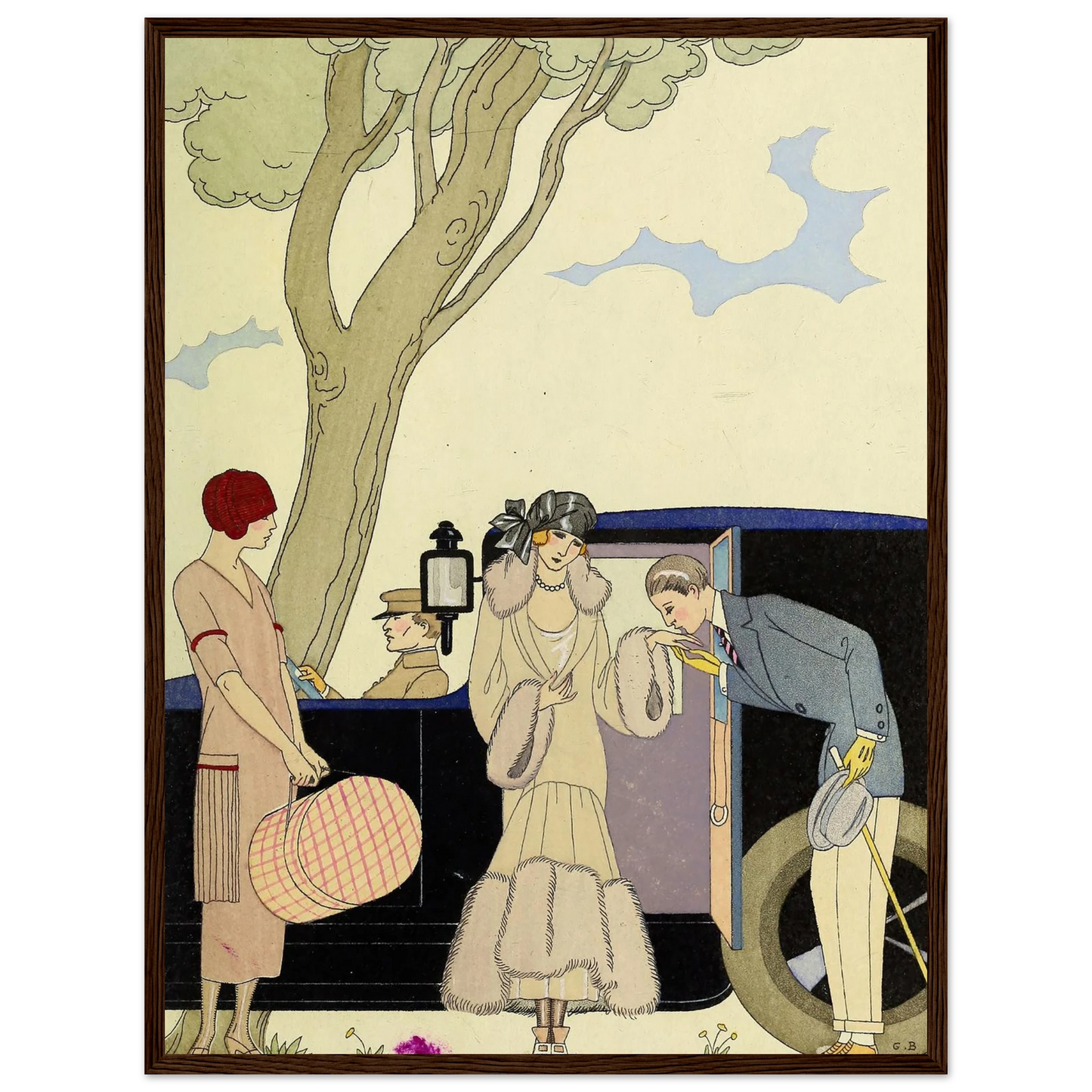 Falbalas et fanfreluches, L’Ensie (1925) Art Print | George Barbier-Quipham Collections
