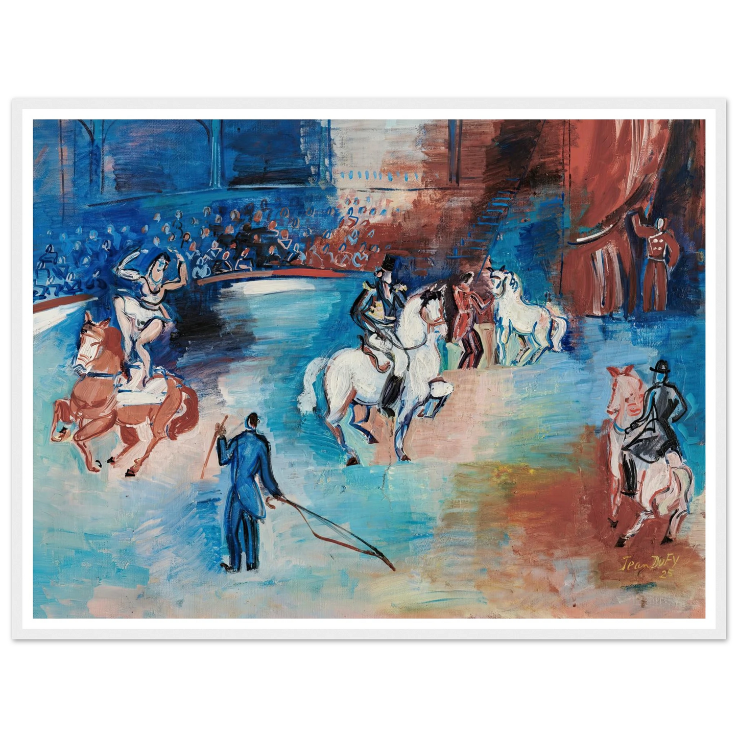 Fantaisie équestre (1925) Art Print | Raoul Dufy-Quipham Collections