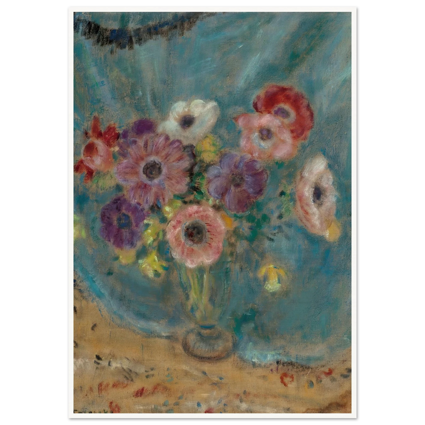 Floral Still Life Art Print | Frederick Carl Frieseke-Quipham Collections