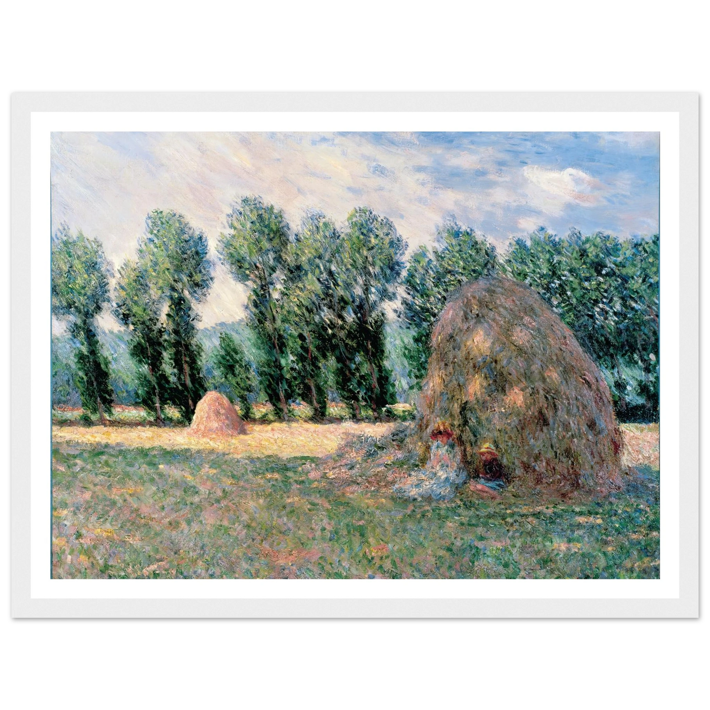 Haystacks (1885) Art Print | Claude Monet-Quipham Collections