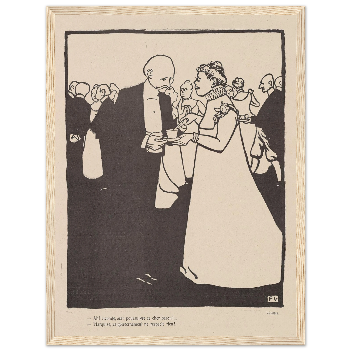 1er août 1903. Art Print | Felix Vallotton-Quipham Collections