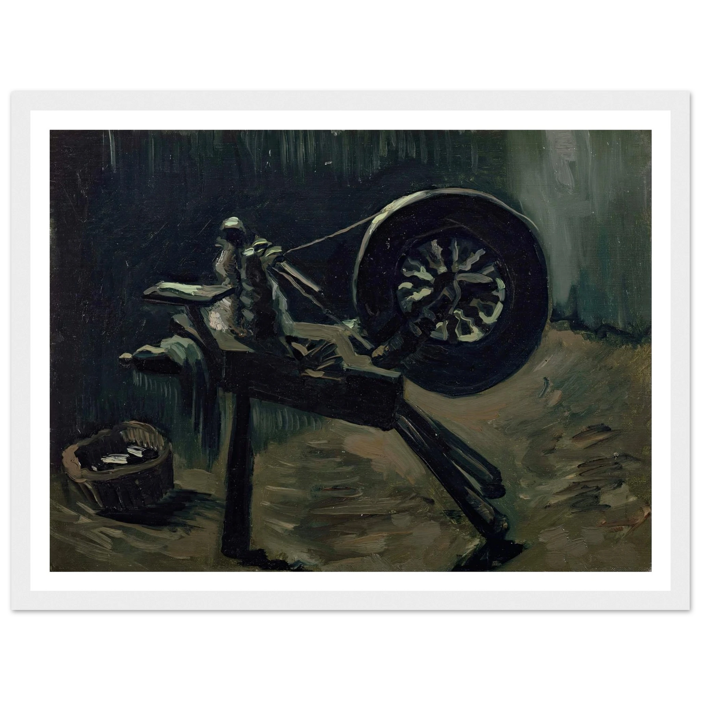 Bobbin winder (1885) Art Print | Vincent van Gogh-Quipham Collections