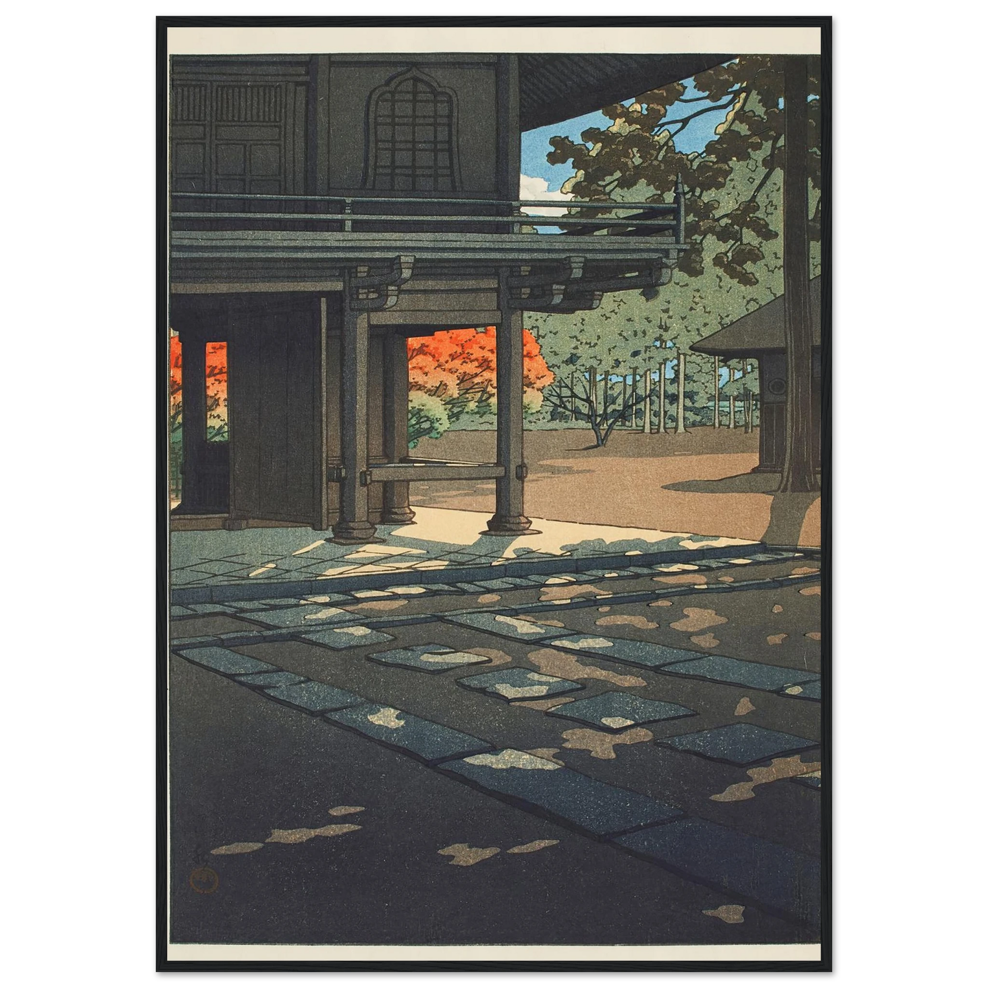 Nobidome Heirin-ji Temple (1952) Art Print | Kawase Hasui-Quipham Collections