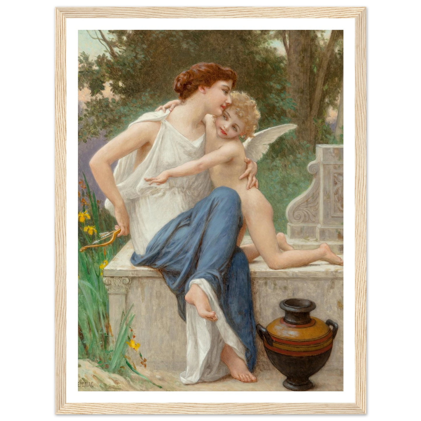 Disarming Cupid Art Print | Guillaume Seignac-Quipham Collections