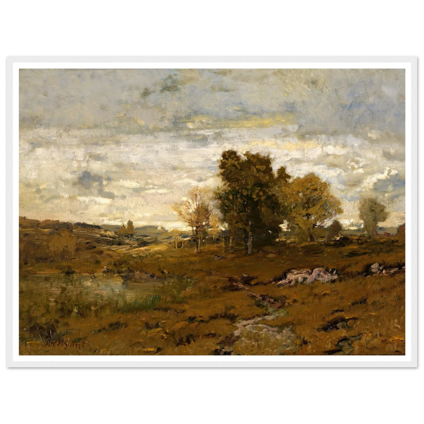Autumn At Arkville Art Print | Alexander Helwig Wyant-Quipham Collections